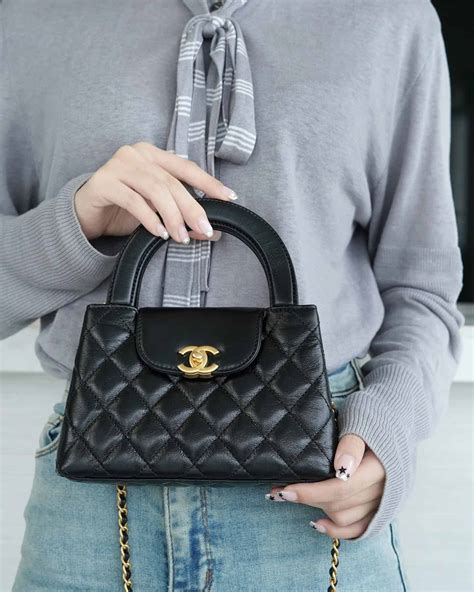 chanel kelly black|chanel kelly bag.